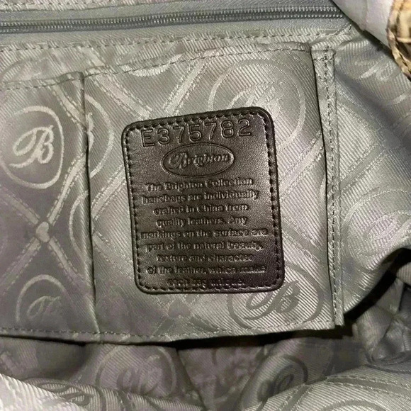 Brighton faux snakeskin purse - Picture 7 of 12